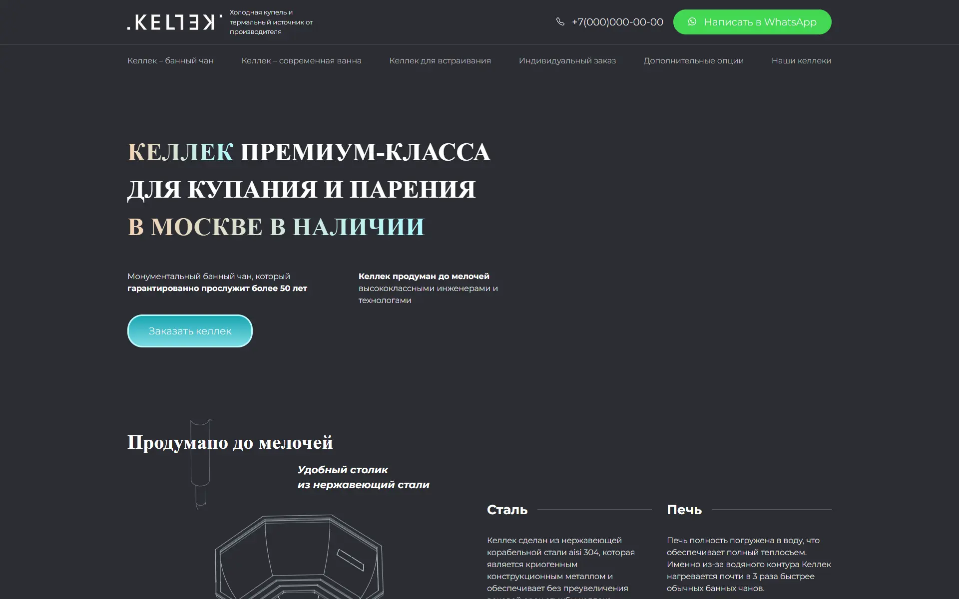 Лендинг на WordPress